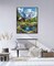Landscape Paint by Numbers Kit for Adults On Canvas,DIY Easy Adult Paint by Number Kits Forest Log Cabin,Paint by Color Eagle Acrylic Paint Painting Home Wall Decor 16x20inch (Without Frame)